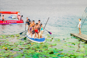 Big sup la tranche sur mer